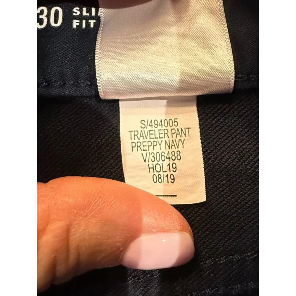 Banana Republic Traveler Straight Jeans Mens Size 30 x 30 - Navy